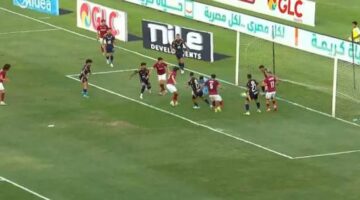 ياسر إبراهيم «بطل» الأهلي في مواجهة سيراميكا كليوباترا (فيديو)