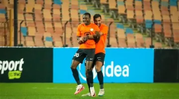 ياو أنور يسجل هدف التعادل للبنك الأهلي ضد الأهلي في دوري نايل