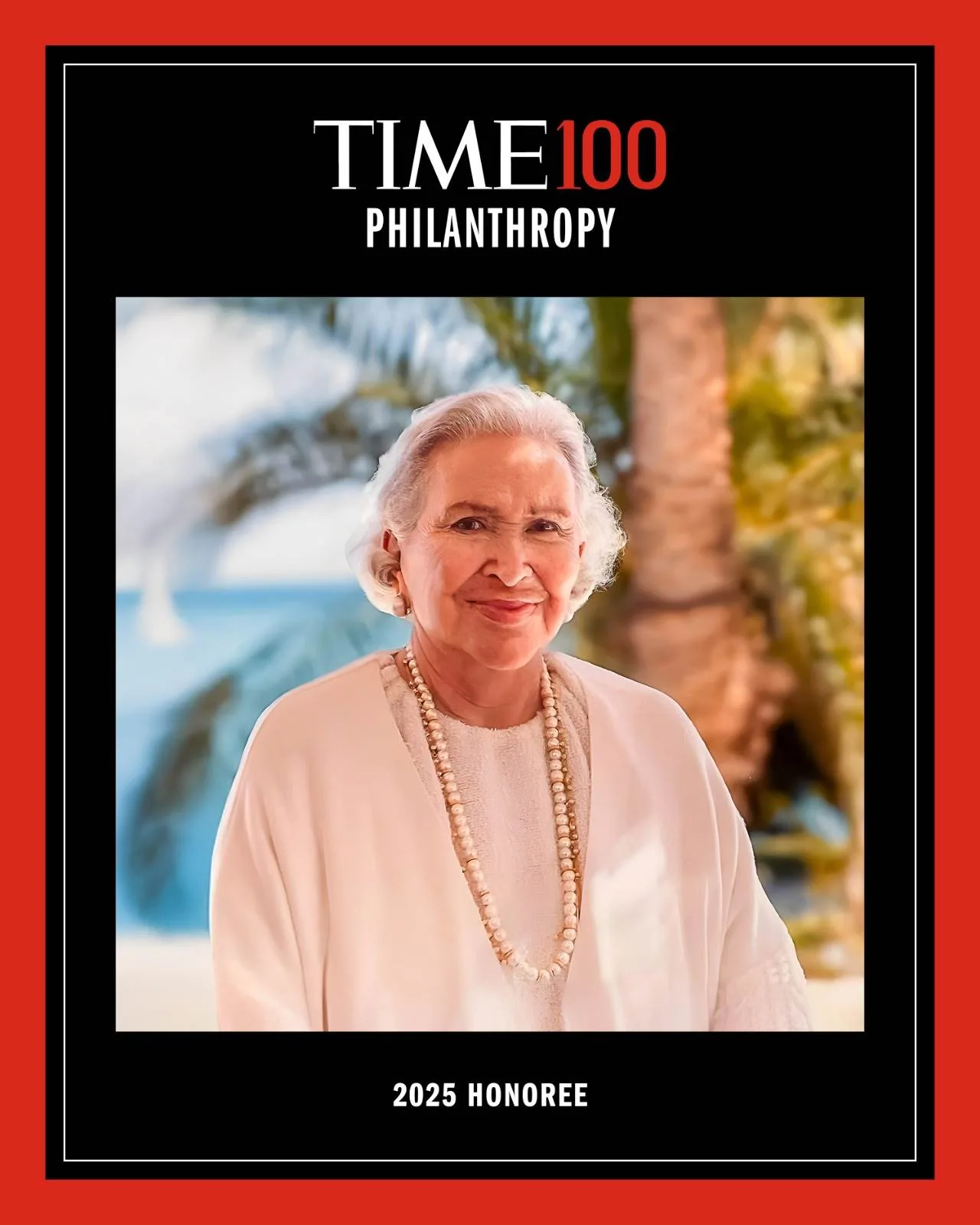 يسرية لوزا- ساويرس من أبرز الشخصيات في مجال العطاء ضمن قائمة TIME100 Philanthropy لعام 2025 يسرية لوزا- ساويرس من أبرز الشخصيات في مجال العطاء ضمن قائمة TIME100 Philanthropy لعام 2025