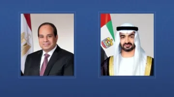 الرئيس السيسي يصل إلى الإمارات واستقباله على رأسه محمد بن زايد