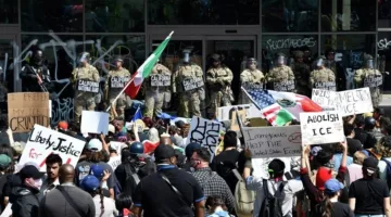 حاكم كاليفورنيا يطلب من المحكمة إنهاء عسكرة لوس أنجلوس