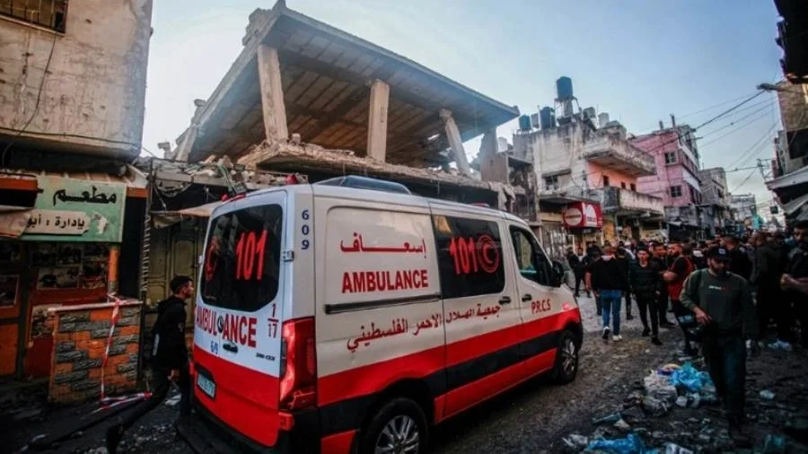الهلال الأحمر الفلسطيني: نستمر في تقديم الدعم الإنساني في جميع مناطق غزة رغم التحديات القاسية الهلال الأحمر الفلسطيني: نستمر في تقديم الدعم الإنساني في جميع مناطق غزة رغم التحديات القاسية