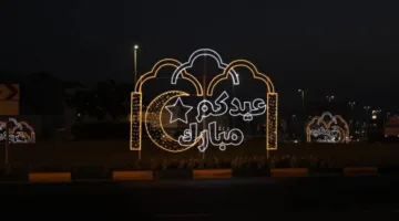 150 نموذجًا ضوئيًا وتزيين 50 نخة في خورفكان للاحتفال بعيد الأضحى