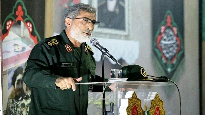 “نيويورك تايمز”: إسرائيل قامت باغتيال إسماعيل قاآني، قائد فيلق القدس.