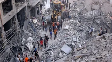 4 شهداء نتيجة قصف الاحتلال شمال غرب خان يونس