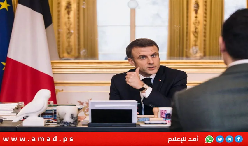 ماكرون: الحصار على غزة “غير مقبول” ويجب إنزاله. ماكرون: الحصار على غزة “غير مقبول” ويجب إنزاله.