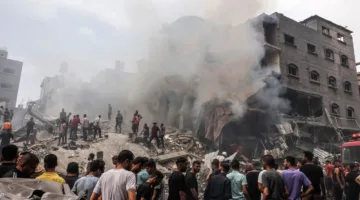 استشهاد 18 فلسطينياً جراء الغارات الإسرائيلية المستمرة على قطاع غزة