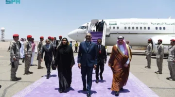 رئيسا المالديف وموريتانيا يصلان إلى المدينة المنورة