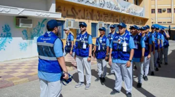 شباب الكشافة يتجمعون في المواقع المقدسة