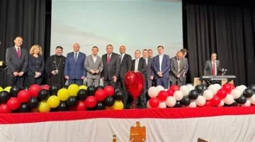 نائب التنسيقية محمود القط يشارك في احتفال بمناسبة الذكرى 45 لاتفاقية الصداقة بين القاهرة وفرانكفورت.