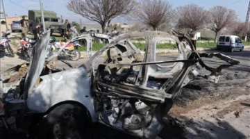 إصابة نتيجة قصف إسرائيلي على مركبة في جنوب لبنان