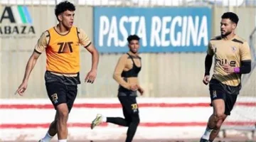 تمارين رياضية للاعبي الزمالك خلال تدريب اليوم استعدادًا لمباراة بيراميدز.