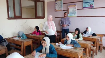 في اليوم الثاني: استكمال امتحانات الفصل الثاني لطلاب الشهادة الإعدادية في بني سويف.