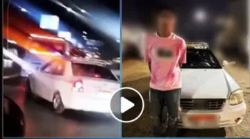 الإيقاف قائد سيارة بتهمة القيادة المتهورة خلال حفل زفاف في العجوزة