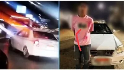 إيقاف سائق تاكسي قام بالاستعراض أثناء موكب زفاف في العجوزة، مما عرض حياة المواطنين للخطر. إيقاف سائق تاكسي قام بالاستعراض أثناء موكب زفاف في العجوزة، مما عرض حياة المواطنين للخطر.