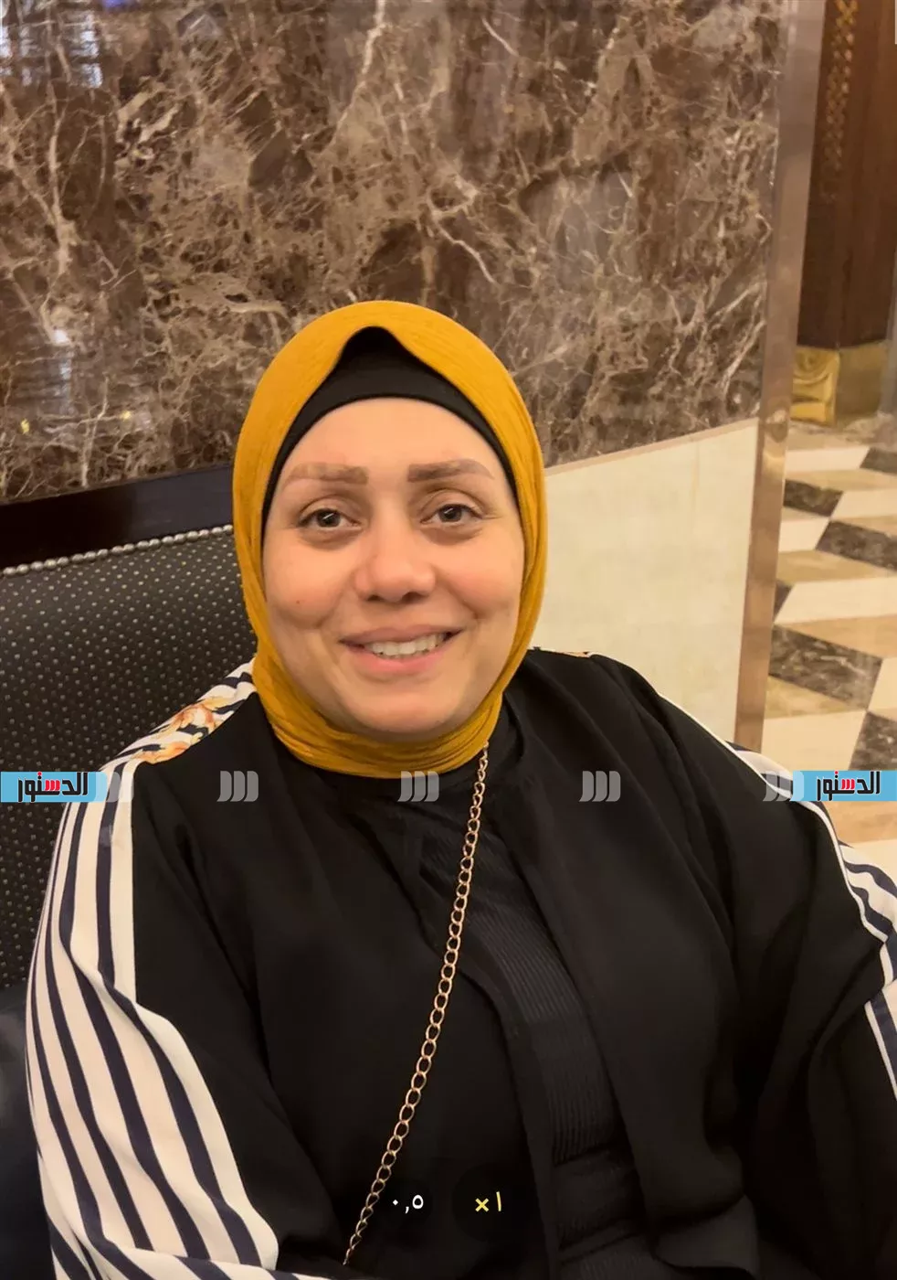 الدستورترافق حجاج السياحة من الحرم إلى العزيزية