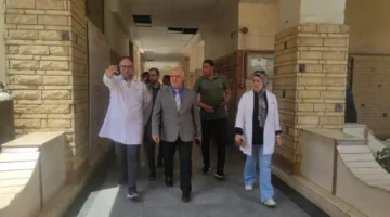 مدير الصحة في القليوبية يراقب تقدم العمل في مستشفى الحميات ببنها