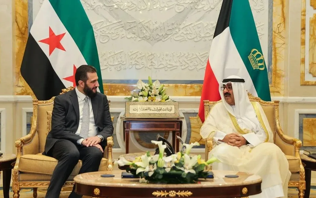 أمير الكويت ورئيس سوريا يناقشان العلاقات الثنائية والتطورات الإقليمية والدولية الراهنة أمير الكويت ورئيس سوريا يناقشان العلاقات الثنائية والتطورات الإقليمية والدولية الراهنة
