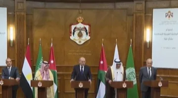 صحفي أردني للوزراء العرب: سياسة الإدانة لم تفِ بغزة… والصفدي يرد: ما تقوله ليس عادلًا.