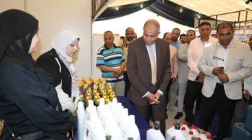 محافظ المنيا ي inaugurates “سوق اليوم الواحد” على ضفاف النيل تحضيراً لعيد الأضحى