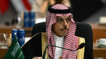 وزير الخارجية السعودي: لن نوافق على أي حل سوى إقامة الدولة الفلسطينية.