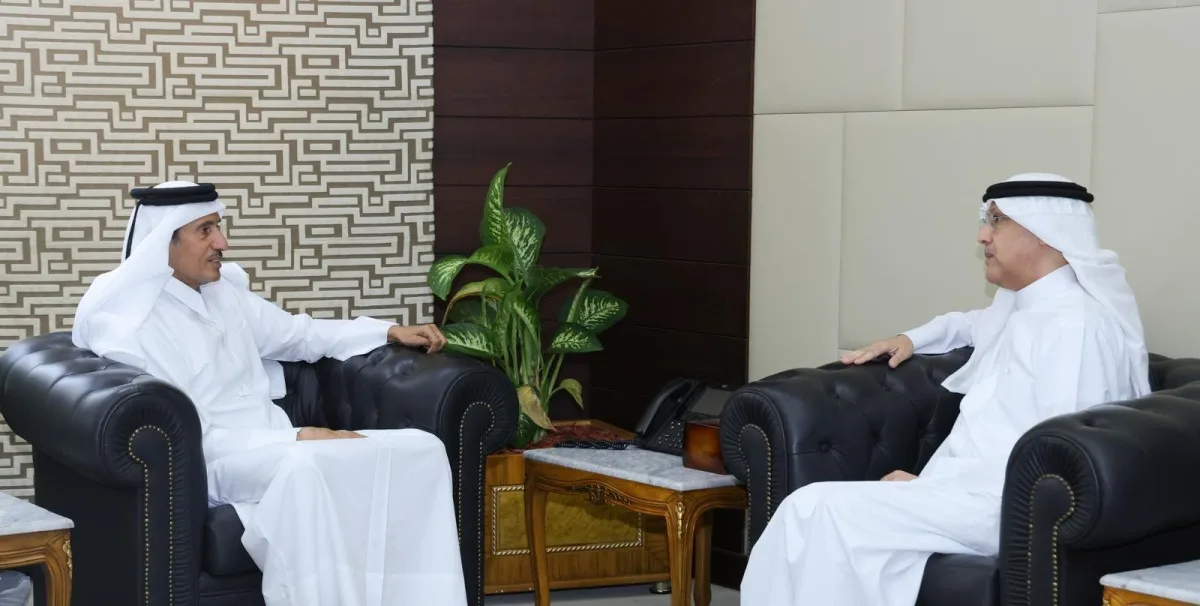 رئيس المؤسسة القطرية للإعلام يلتقي بالسفير الكويتي رئيس المؤسسة القطرية للإعلام يلتقي بالسفير الكويتي