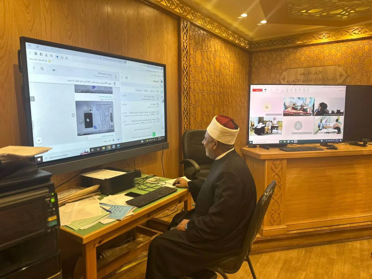 في اليوم الثاني للاختبارات العلمية: تنظيم وسكينة في مادة الرياضيات البحتة ضمن امتحانات الثانوية الأزهرية في اليوم الثاني للاختبارات العلمية: تنظيم وسكينة في مادة الرياضيات البحتة ضمن امتحانات الثانوية الأزهرية