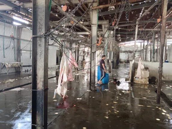 السكرتير العام المساعد لمحافظة الإسماعيلية يقوم بجولة تفقدية في المجزر الآلي بأبو خليفة وأبو صوير السكرتير العام المساعد لمحافظة الإسماعيلية يقوم بجولة تفقدية في المجزر الآلي بأبو خليفة وأبو صوير