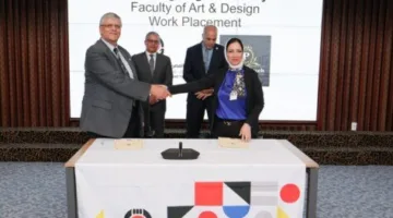الجامعة المصرية اليابانية تبرم اتفاقية لتدريب طلاب الفنون مع أبرز شركات التصميم.