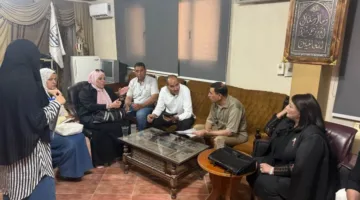سكرتير بني سويف يستمر في متابعة ملف التصالح ميدانياً خلال زيارته لمركز ناصر