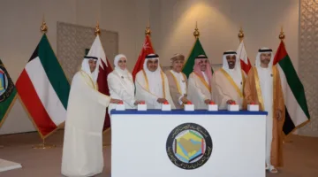 وزير المالية يشارك في إطلاق الحملة الإعلامية للسوق الخليجية المشتركة “كل الخليج وطن”