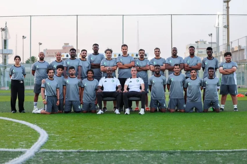 الاتحاد السعودي لكرة القدم ينهي المرحلة النهائية للدورة الخاصة برخصة (C) الآسيوية. الاتحاد السعودي لكرة القدم ينهي المرحلة النهائية للدورة الخاصة برخصة (C) الآسيوية.