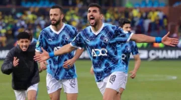 نهائي إفريقيا | بيراميدز يفتتح التسجيل أمام صن داونز