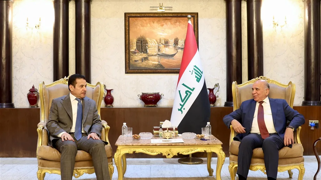 الأعرجي وحسين يستعرضان سبل تعزيز العلاقات الدولية للعراق الأعرجي وحسين يستعرضان سبل تعزيز العلاقات الدولية للعراق