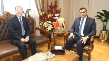 الشربيني يلتقي نائب وزير الإسكان الصيني لمناقشة أوجه التعاون المشتركة