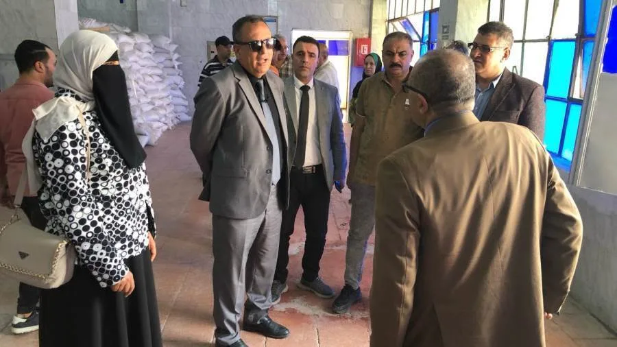 وكيل وزارة التموين في الدقهلية يتفقد مخازن السلع استعداداً لعيد الأضحى وكيل وزارة التموين في الدقهلية يتفقد مخازن السلع استعداداً لعيد الأضحى