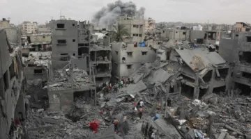مقتل أربعة فلسطينيين جراء قصف الاحتلال لخيام النازحين في خان يونس بجنوب غزة