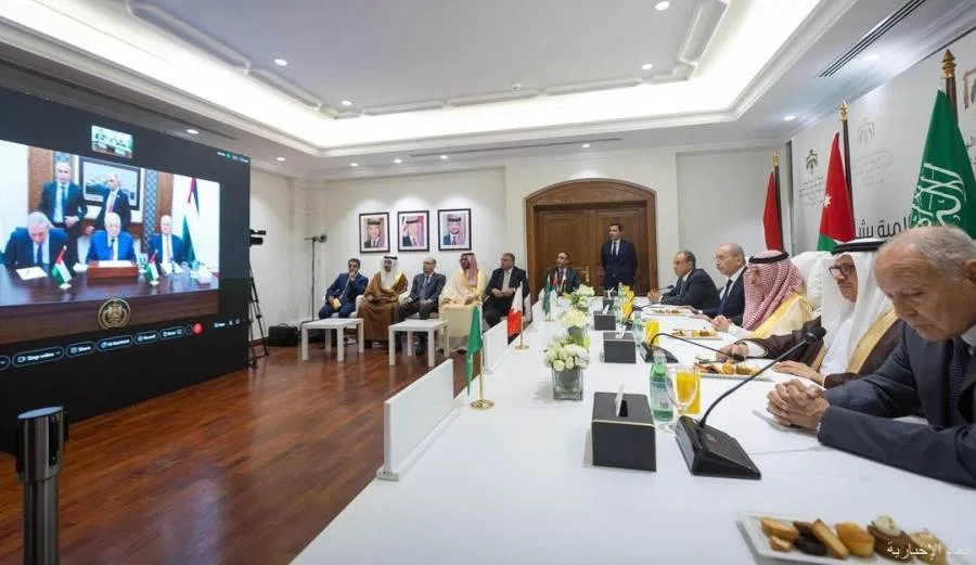 اللجنة الوزارية المعينة من القمة العربية الإسلامية المشتركة تجتمع مع الرئيس الفلسطيني اللجنة الوزارية المعينة من القمة العربية الإسلامية المشتركة تجتمع مع الرئيس الفلسطيني