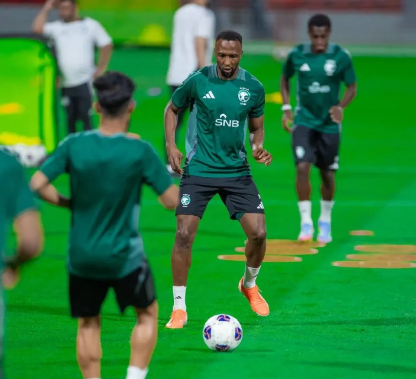 الأخضر يواصل تحضيراته لمباراة البحرين في تصفيات كأس العالم الأخضر يواصل تحضيراته لمباراة البحرين في تصفيات كأس العالم