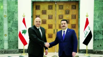 عون يناشد من بغداد لإنشاء نظام عربي موحد