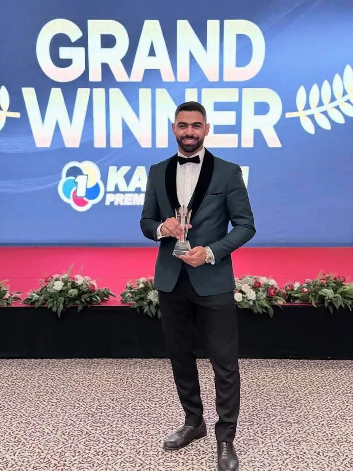 مقاتل كاراتيه الزهور طه طارق يحصل على جائزة الجراند وينر من الاتحاد الدولي مقاتل كاراتيه الزهور طه طارق يحصل على جائزة الجراند وينر من الاتحاد الدولي