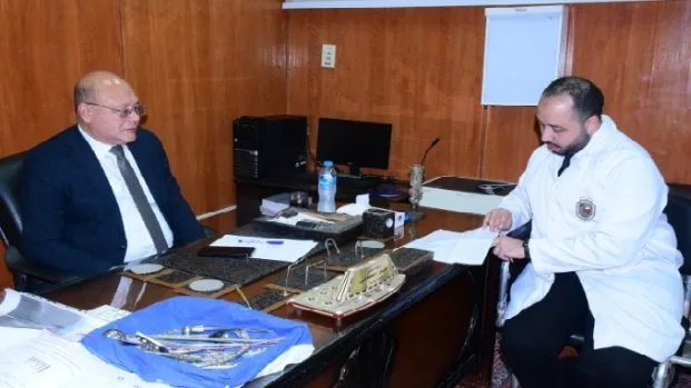 رئيس جامعة سوهاج يترأس لجان امتحانات الدراسات العليا لدرجة الماجستير في جراحة العظام والكسور. رئيس جامعة سوهاج يترأس لجان امتحانات الدراسات العليا لدرجة الماجستير في جراحة العظام والكسور.