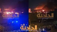 عاجل: اندلاع حريق كبير في مصنع نصار جروب للحديد بالقليوبية وفرق الإطفاء تعمل على إخماده
