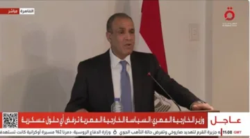 عبد العاطي: أي تصعيد عسكري آخر سيتسبب في فقدان السيطرة على المنطقة.
