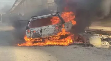 نيابة القاهرة الجديدة تأذن بدفن جثة سائق توفي نتيجة حادث احتراق سيارة خاصة على طريق السويس