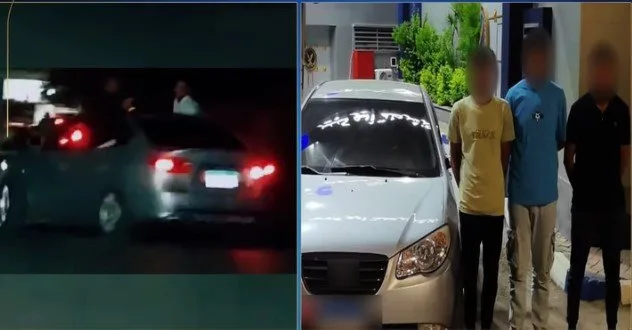 استعراضات خطيرة وتهديد لسلامة الآخرين.. توقيف سائق سيارة في الشرقية (فيديو)
