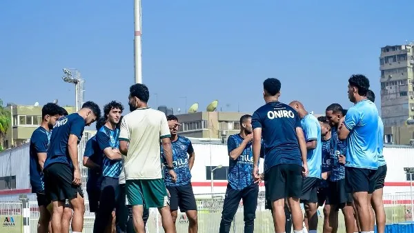 زيادة العبء البدني للاعبين خلال تمرين الزمالك اليوم زيادة العبء البدني للاعبين خلال تمرين الزمالك اليوم