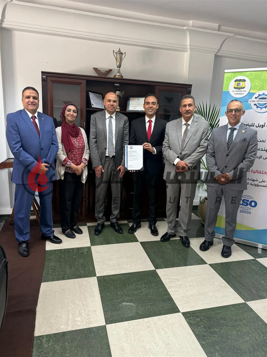 صور: مجموعة IPR للطاقة تحتفل بحصولها على شهادة ISO 26000 في مجال المسؤولية الاجتماعية. صور: مجموعة IPR للطاقة تحتفل بحصولها على شهادة ISO 26000 في مجال المسؤولية الاجتماعية.