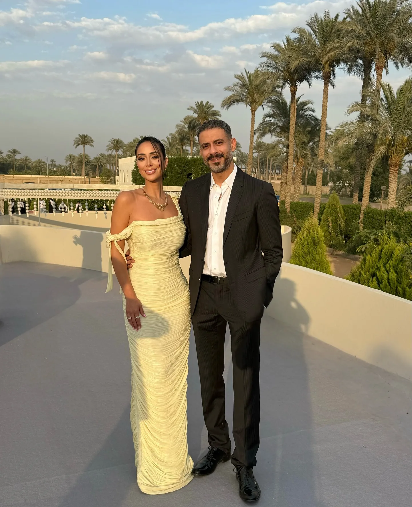 نظرًا لسعره المرتفع.. فستان بسنت شوقي في زفاف أمينة خليل يسبب جدلاً | صور نظرًا لسعره المرتفع.. فستان بسنت شوقي في زفاف أمينة خليل يسبب جدلاً | صور
