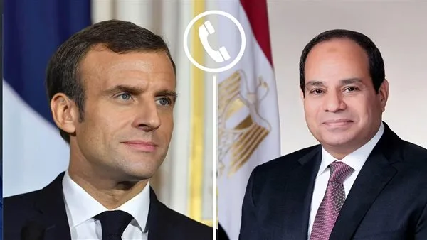 الرئيس السيسي وماكرون يُعبران عن رغبتهما في تعزيز جميع أبعاد الشراكة الاستراتيجية بين مصر وفرنسا. الرئيس السيسي وماكرون يُعبران عن رغبتهما في تعزيز جميع أبعاد الشراكة الاستراتيجية بين مصر وفرنسا.